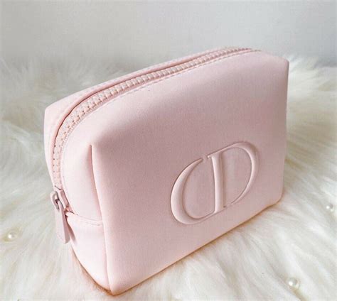 pink dior makeup bag|christian dior bag pink.